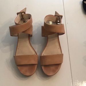 Louise et Cie Nude Pink Platform Sandals